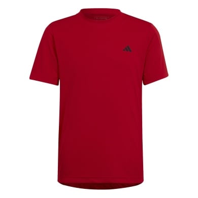 adidas Tennis-Tshirt Club 3-Streifen rot Jungen